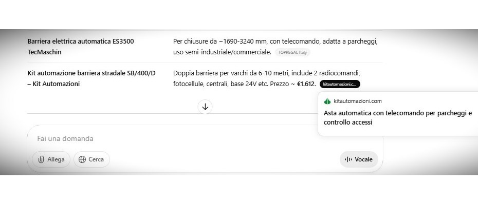 Geo barriera elettrica online 2